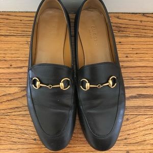 Gucci Jordan leather loafers